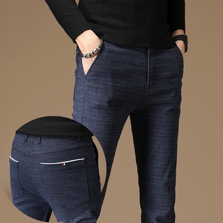 Men's business casual trousers Slim and comfortable high-quality casual pants