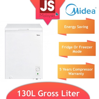 [New] Midea Freezer Convertible 130L (99L) WD-RC151 or WD-130W [Freeze And Fridge Function]