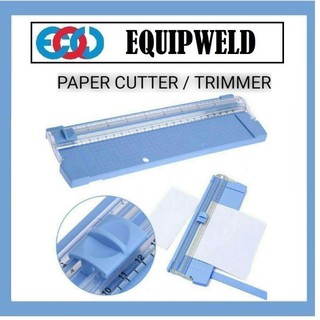 (READY STOCK) Portable Small Paper Cutter / Trimmer (A4 A5 A6 Paper) Cut Trim Mini Blade Desktop Office Kit (Glossy 4R)