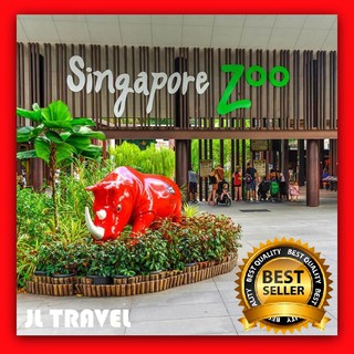 Singapore Zoo + Tram Ride Admission【OPEN DATE】
