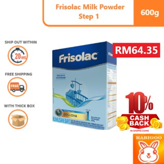 (RM 64.35) Frisolac LN2.5 Step 1 (0-12months) 600g