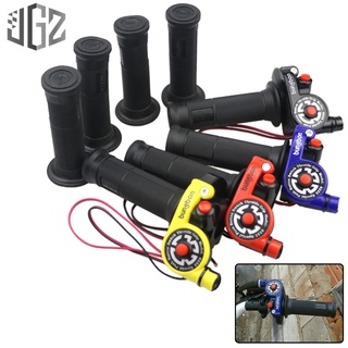 7/8" 22mm Motocross ATV Quad Throttle Hand Grips with On-Off Ignition Switch