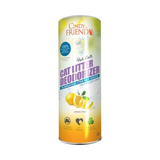 Cindy & Friend Lemon Cat Litter Deodorizer Powder (500g)