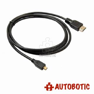 Micro HDMI to HDMI Cable for Raspberry Pi 4 (1 meter)