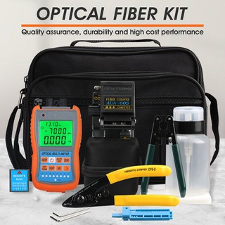 Mini Optic Fiber Fiber Power Meter Ftth Fiber Optic Splice Tool Kit Fiber Cutter Aua-60S Cfs-2 Fiber Stripper