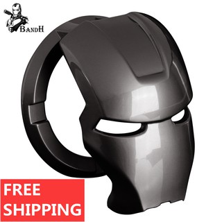 【READY TO SHIP】Free shipping New Arrival Gildsolid Marvel Iron Man Car Engine Start Button Cover Cars Sports Car Interior Modification Decorative Ring Universal Fit for normal car keyhole motorbike keyhole