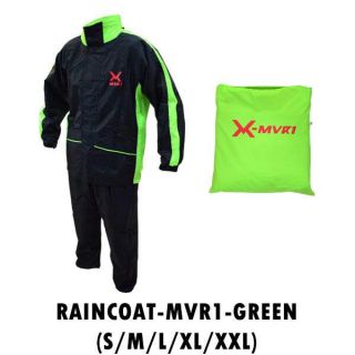 X-MVR1 RAIN COAT GREEN SIZE S M