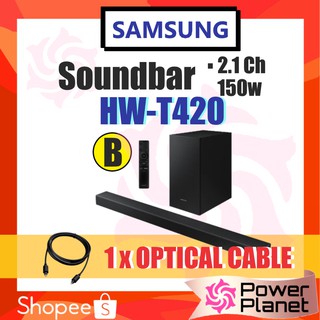 Samsung Soundbar HW-K350 150W 2.1Ch (Bluetooth) / HW-T420 Powerful Bass HWT420 150W 2.1Ch (Bluetooth)