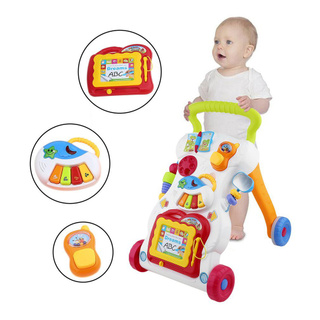 🔥 Baby Toddler Push Music Walker 666-16, education learning toy toys walker