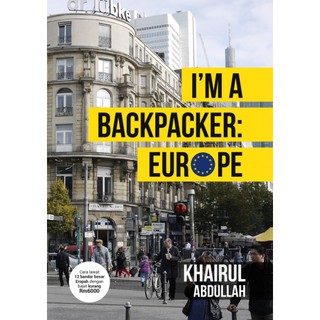 I'm A Backpacker: Europe / Ready Stock