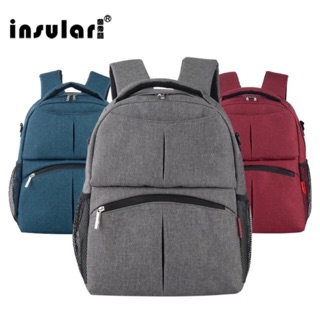 🔥SALE🔥 Insular Large Capacity Diaper Bag Mummy Mommy Nappy Beg Backpack