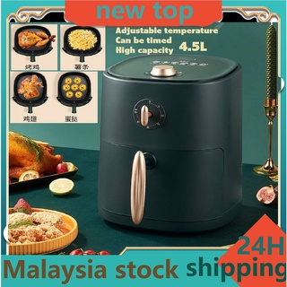 Newtop Air Fryer 4.5L High Capacity Automatic timing Multifunctional automatic oil-free Same Style With Tik Tok