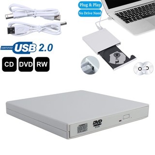 【COD】USB 2.0 External CD±RW DVD±RW DVD-RAM Burner Drive Writer USB External Combo Optical Drive CD/DVD Player CD Burner for PC Laptop Win 7 8