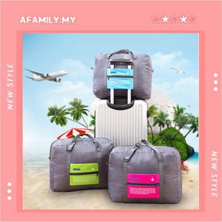 ALU Travel Foldable WaterProof Nylon Unisex Luggage Bag