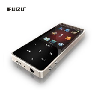 (Original) Ruizu MP3 MP4 Player 4G/8G Bluetooth Touch Key 6D Stereo Music Play Multi-function 128TF Card