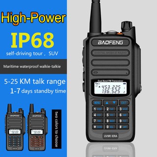 2020 PPT IP68 waterproof walkie talkie baofeng long range 25km uv9r- plus2 cb ham radio hf transceiver UHF VHF radio