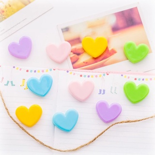 Ready Stock~ Clip Love Heart Shape Clips for Photo Card Paper Pegs(Local Seller)
