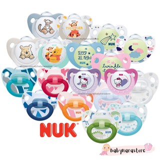 NUK Pacifier Soother Puting Bayi Orthodontic 2 Pcs/Pack
