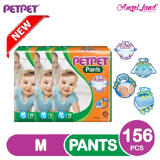 PETPET DayNight Pants Jumbo Packs M52/L44/XL38/XXL30 (3Packs)