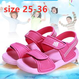 Girl shoes / Boy Shoes 【 Free Shipping 】Size 25-36 Kids Sandals Children Velcro Convenient Boys Sandals Girls Sandals