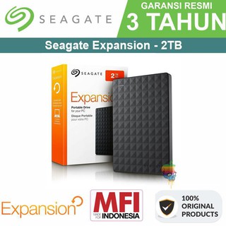 HOT SALE SEAGATE Expansion 2TB - External Hardisk HDD - Garansi Resmi TERJAMIN
