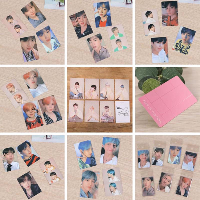 1Set Kpop BTS Map of The Soul: Persona Paper Photo Cards Jimin V Photocard