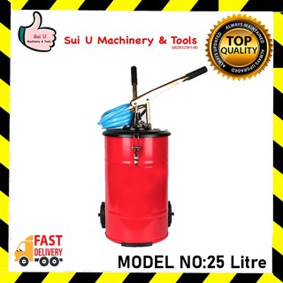 25L Hand / Manual Operated Oil Lubricator Grease Pump