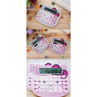 (Sanrio) Kalkulator Solar Hello Kitty / Calculator Solar Hello Kitty 2in1