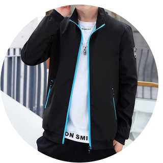 High quality bomber jacket casual outdoor windbreaker waterproof outerwear【M-5XL】