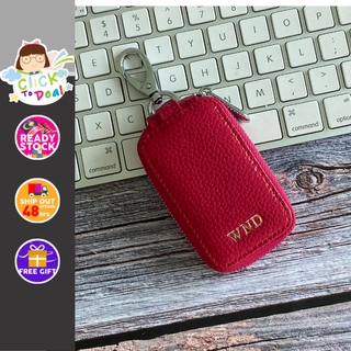 Personalised Universal Car Key Case Customised Gift With Name/ Initial