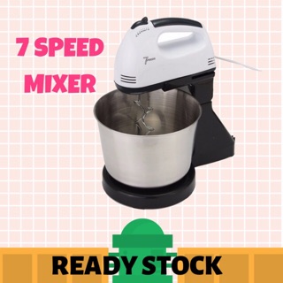 7 Speed Kitchen Handheld Mixer Electric Powered Whisk Egg Beater, Cake & Baking