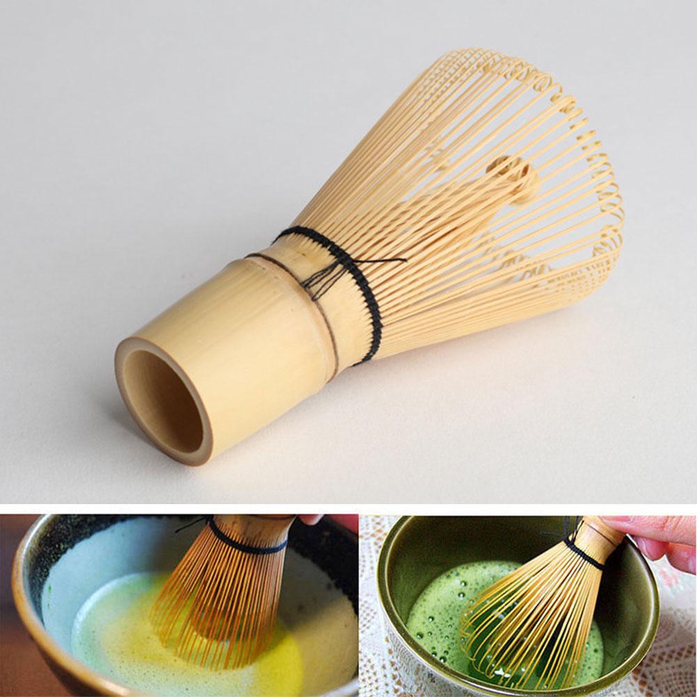 1PC Bamboo Chasen Japanese Matcha Whisk Brush Tool For Green Tea Powder