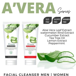 🔥Avera Natural Facial Cleanser for Women & Men Pencuci Muka Natural