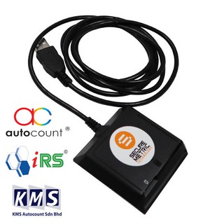 ROCKEY 301 DUAL INTERFACE MYKAD/ MYCARD / IC COMPATIBLE SMART CARD READER (For Autocount POS and IRS POS)