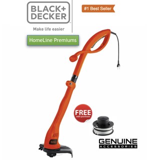 [ DEAL - FREE GIFT ] BLACK+DECKER GL300 GRASS STRING TRIMMER, 300W + FREE EXTRA ROLL GENUINE REFILL RS300