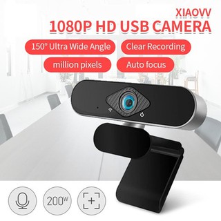 Youpin Xiaovv 1080p Full HD Video Digital Webcam for PC and laptop with Built-in Mic and USB 2.0