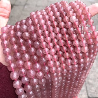 Strawberry Quartz Natural Strawberry Round beads Wholesale Natural Crystal beads