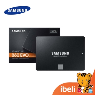 Samsung SSD 860 EVO SATA III TurboWrite 2.5" SSD 250GB / 500GB / 1TB (MAX R:550MB/s W:520MB/s)