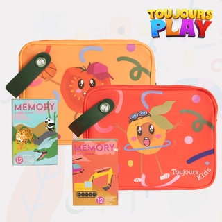 Toujours PLAY Stationery Bag & Memory Card Game