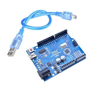 DIYMORE Arduino UNO R3 ATmega328P CH340 Mini USB Board Microcontroller With Cable for Arduino