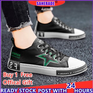 ♀☺ Kasut Lelaki FREE SHIPPING Men's Casual Shoes Men Fashion Canvas Shoes for Men Comfortable Loafers Men