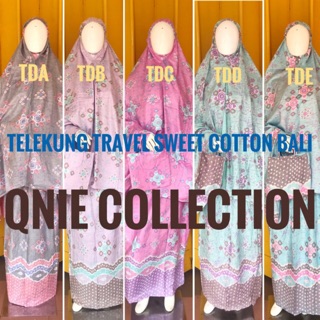 RESTOCK - Telekung Travel Sweet Cotton Bali