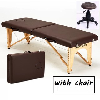 *ship from M’sia* Carrying Bed with Chair High Grade PU Portable massage bed Folding Foldable Massage Bed Table折叠按摩床
