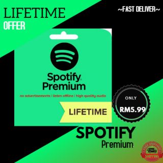 [Premium] Spotify Lifetime Gift Card