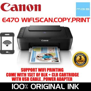 CANON E4270 TS5070/E470/MG3070S INK EFFICIENT 4 IN 1 INKJET MULTIFUNCTION COLOUR PRINTER. HP 2135 2676 HL1110 HL1210W