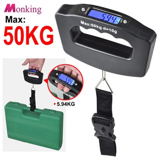Electronic Digital Portable Weighing Scale Handheld Travel Suitcase Luggage MNKG