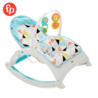 (Online Exclusive) Fisher Price Rainforest Friends Newborn-to-Toddler Portable Rocker (Dual language packing)