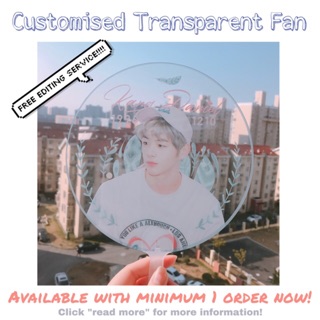 Customised Transparent Fan