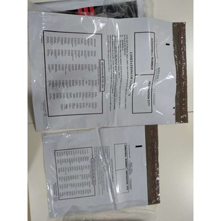 🔥Courier Bag Flyer With pocket Packaging Plastic Bag Flyers Parcel Size S M L XL [50 Pcs] READY STOCK🔥