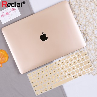 [Ready Stock] Apple Macbook Air 11 13.3 Retina 12" Mac Pro 13 15 Metal Texture Protective Case Cover Shell Keyboard Skin
